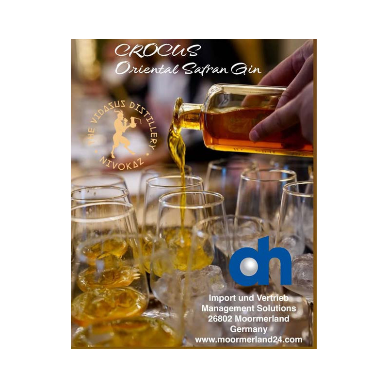 CROCUS Oriental Safran GIN CROCUS Oriental Safran GIN