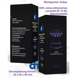 Reines ätherisches Lavendel-Öl - Naturkosmetik - biologischer Anbau