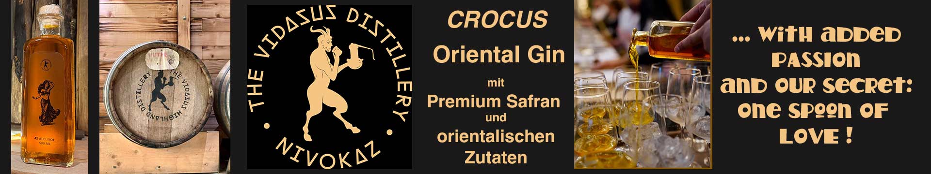 Crocus Oriental safran Gin